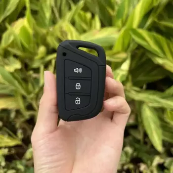 3 кнопки, силиконовый автомобильный брелок для ключей, чехол для JAC JIAYUE A5 X4 X7 IC5 мини T50 S2 S3 S4 S5 S7 T8 Refine M6, умный пульт дистанционного управления