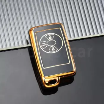 3-кнопочный брелок из ТПУ для Toyota Voxy Corolla Yaris Estima Noah Tarago Mark X RAV4, чехол для автомобильного ключа, аксессуары