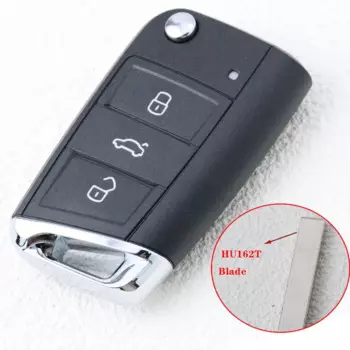 3-кнопочный чехол для автомобильного ключа для Volkswagen Tiguan VW Golf 7 4 5 Mk4 6 MK7 для Skoda Octavia A7 для Seat Leon Ibiza Altea