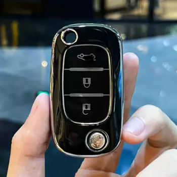 3-кнопочный чехол для ключа из ТПУ для LADA Vesta Granta XRay Kalina Priora Sedan Sport для Renault Fluence Clio Megane для Mercedes