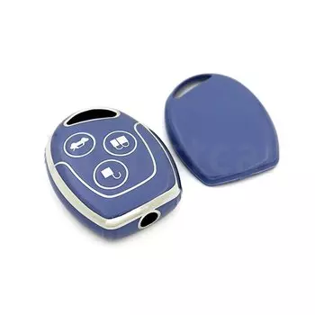 3-кнопочный чехол из ТПУ для дистанционного ключа, защитный чехол для Ford Mondeo Fusion Focus 2 Fiesta Galaxy C-Max S-Max