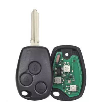 3-кнопочный пульт дистанционного управления yocпластика брелок для Renault Trafic Vivaro Primastar Movano Dacia duster 433 МГц PCF7946 PCF7947 4A чип