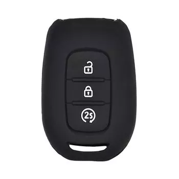 3-кнопочный силиконовый чехол-брелок для дистанционного ключа подходит для 2015 2016 2017 Renault Duster Sandero Logan Clio Captur Laguna Scenic Holder