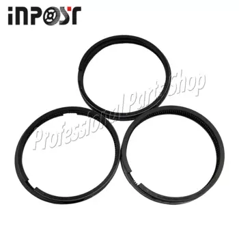 3 комплекта 3TNA72 поршневое кольцо STD для Yanmar