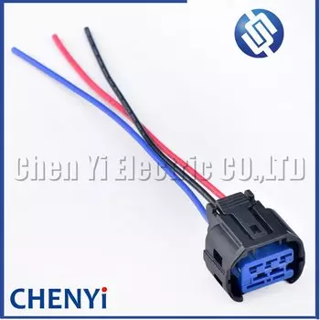 3-контактный автоматический водонепроницаемый разъем, датчик одометра, датчик скорости колеса, штекер жгута проводов HP401-03020 HP405-0302 для HYUNDAI KIA
