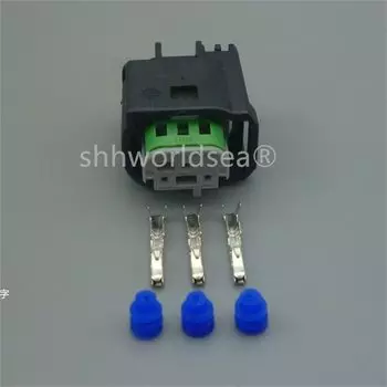 3-контактный разъем датчика парковки 2-967642-1 для Ford F150 Opel Astra Zafira Citroen для Peugeot 308 для BMW Cadillac Кабельная вилка