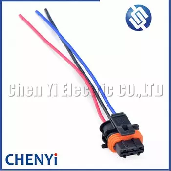 3-контактный разъем для автомобильного датчика давления топлива, датчик положения распредвала, проводной штекер 1928403110 1928404073 1928404227