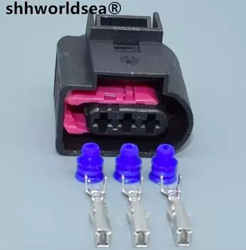 3-контактный разъем shhworldsea, штекер датчика давления топлива или разъемы жгута проводов 4D0 971 993 A 4D 0971993