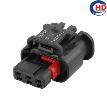 3-контактный женский автоматический водонепроницаемый разъем жгута проводов электрического кабеля 1488991 -1