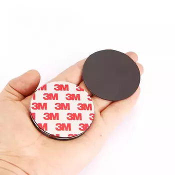 3 м круглая Высокая клейкая задняя клейкая поверхность из нетканого материала мягкий магнитный лист сильная Магнитная самоклеящаяся поверхность