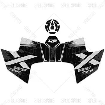 3 м мотоциклетные наклейки на топливный бак 525DSX, защитные противоскользящие наклейки, аксессуары для Voge Valico 525 DSX DS525X 2023 2024