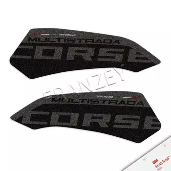 3 м наклейка на топливный бак мотоцикла, противоскользящая защита, наколенник, наклейки для Ducati Multistrada Enduro 1200 1260 V2 V2S