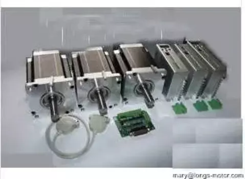 3-осевой шаговый двигатель Nema 42 3256 унций и драйвер DM2722A 220 В 7.0A 300 микро принтер металла для CNC мельница longs мотор