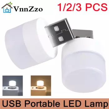 3 шт., USB-лампа VnnZzo для чтения с защитой глаз