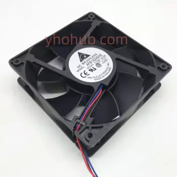 3-проводной Вентилятор охлаждения сервера Delta Electronics AFB1224SHE 8L2B DC 24 в 120 А 120x38 мм