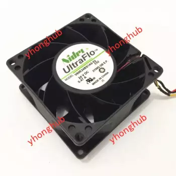 3-проводной Вентилятор охлаждения сервера Nidec V80E24BS1A5-52 E02 DC 24 в 0,47 а 80x80x38 мм