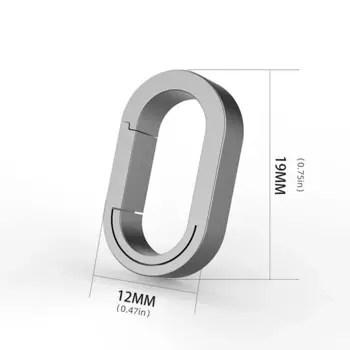 Мини брелок из титанового сплава NSOUR