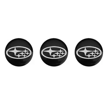 3 шт., 14 мм, алюминиевые наклейки на автомобильные ключи, наклейки для Subaru WRX Forester XV Outback Impreza Legacy STI Legacy BRZ Tribeca