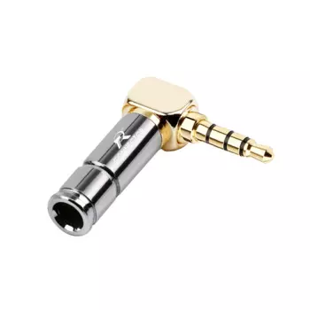 3 шт. 3,5 мм 4 полюса 90 штекер 90 градусов разъем для стереонаушников Г-образный колено правый угол DIY 3,5 ремонт головка для 6 мм кабеля