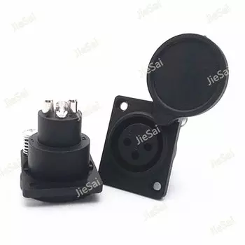 3 шт. 3-контактные разъемы XLR