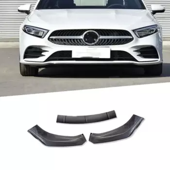 3 шт., ABS материал, передний бампер, спойлер для Benz, BMW, VW Hatchback, автомобили, авто, передний спойлер для губ, сплиттер, фартук