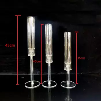 3 шт. акриловые подсвечники MS Made для свадьбы