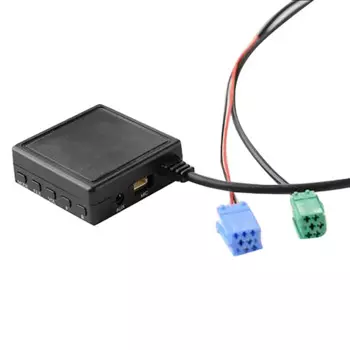 3 шт., автомобильный Bluetooth-модуль, 6 контактов, AUX, TF, USB-адаптер, беспроводной радиоплеер, стерео аудио модуль для Renault 2005-2011