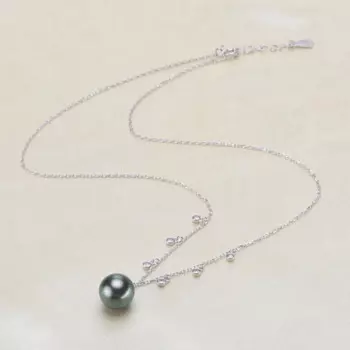 3 шт., цепочка-чокер из серебра 925 пробы с жемчугом