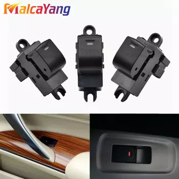 3 шт. для Nissan Tiida C11 2004-2012 Teana 2004-2007, автоматический электрический переключатель стекла, кнопка светодиодного освещения с левым рулем автомобиля