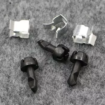 3 шт. для Passat B5 PASSAT, крепежный кронштейн верхней крышки двигателя, винт зажима