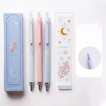 3 шт. гелевые ручки Cherry Blossom 0,5 мм