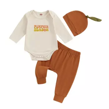 3 шт./комплект, Детский костюм с длинным рукавом и надписью