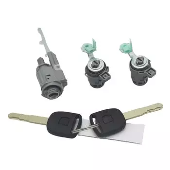 3 шт., комплект полных замков, переключатель зажигания, дверной замок, брызговик с 2 ключами для HONDA CRV 2003-2006