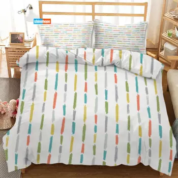 3 шт., Комплект постельного белья из пододеяльника, 180 х220 см