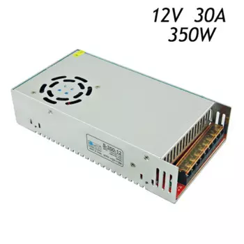 3 шт./лот, 12 В, 30 А, 350 Вт, драйвер импульсного источника питания для светодиодной ленты 5050 3528 AC110/220 В в трансформаторы постоянного тока