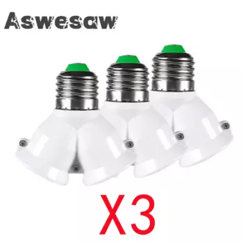 Разветвитель ламп E27 на 2 E27