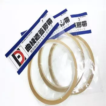 3 шт./лот, напыление, специальный поворотный изгиб, маркировочная лента, очень тонкая