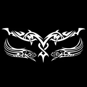 3 шт. модные автомобильные наклейки Fire Totems, украшение, передняя крышка автомобиля, спортивные крылья, капот, полосатая наклейка, автозапчасти