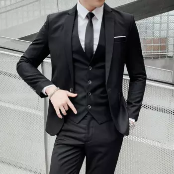 3 шт., мужские блейзеры и брюки для жениха