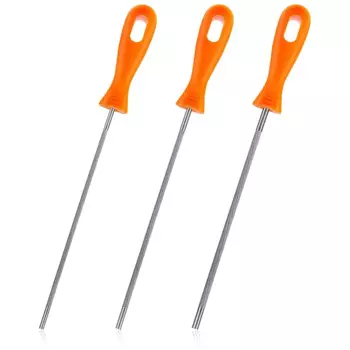 3 шт., напильник для заточки цепи бензопилы, напильник для заточки бензопилы, круглый напильник для заточки бензопилы для бензопилы