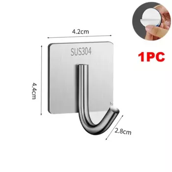 3 шт. настенные крючки HARKO из нержавеющей стали