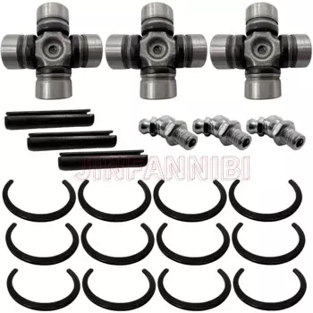 3 упаковки передних и задних опорных шарниров U-образного вала для Polaris RZR 1000 900 800-4 Turbo XP