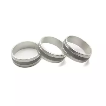 3 шт. серебристый алюминиевый сплав, ручка переключателя кондиционера, обрезанная крышка, кольцо подходит для Dodge Challenger 2009 2010-2012 2013 2014