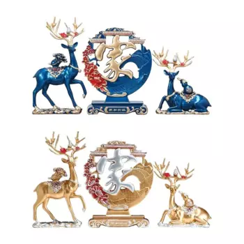 3 шт., статуи оленя