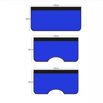 3 шт. универсальный автомобильный магнитный чехол для крыла, складной защитный коврик для механика, рабочий коврик для авторемонта