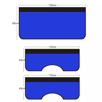 3 шт. универсальный автомобильный магнитный чехол для крыла, складной защитный коврик для механика, рабочий коврик для авторемонта