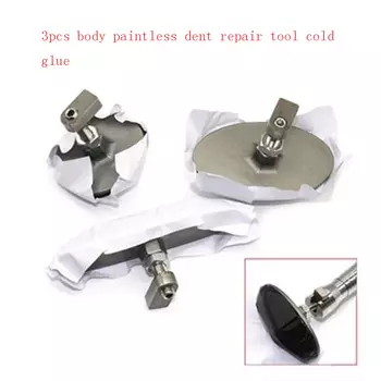 3 шт., выпуклая металлическая пластина