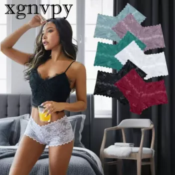 3 шт., женские кружевные трусики с V-образной талией