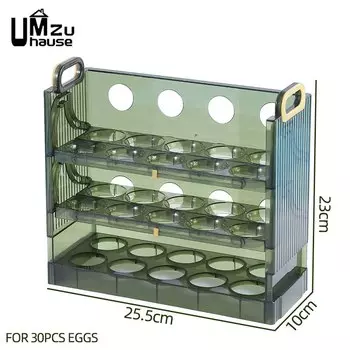 UMZuhause 3-х ярусный органайзер для яиц на 30 штук