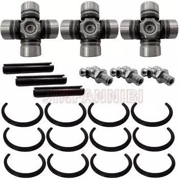 3 упаковки передних и задних опорных шарниров U-образного вала для Polaris RZR 1000 900 800-4 Turbo XP